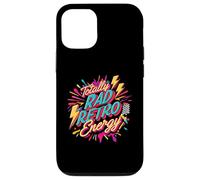 Totally Rad Retro Energy 80s 90s Vibes Case for iPhone 12/12 Pro