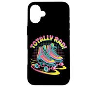 Totally Rad Retro Roller Skates 80s Aesthetic Case for iPhone 16 Plus