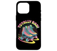 Totally Rad Retro Roller Skates 80s Aesthetic Case for iPhone 16 Pro Max