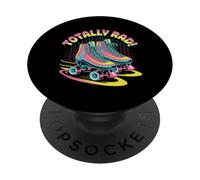 Totally Rad Retro Roller Skates 80s Aesthetic PopSockets Adhesive PopGrip