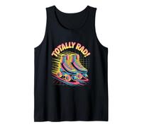 Totally Rad Retro Roller Skates 80s Roller Disco Tank Top
