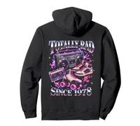 Totally Rad Since 1978 Gen X 80s Retro Pullover Hoodie