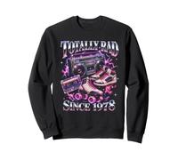 Totally Rad Since 1978 Gen X 80s Retro Sweatshirt