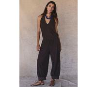 Totally Terry Jumpsuit by free-est at Free People in French Chocolate, Size: XL - female