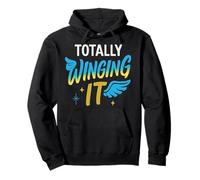 TOTALLY WINGING IT Pullover Hoodie