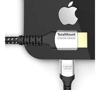 TotalMount Cinema Grade - Gold-Plated HDMI Cable for Apple TV - HD, 4K, 8K, and 10K - Full Apple TV Compatibility (3 Feet)