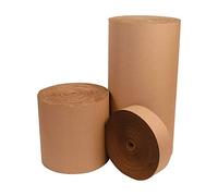 TotalPack Corrugated Cardboard Paper Roll Heavy Duty, Strong Enough for Protection, Wrap, Craft, Postal (300mmx 25m)