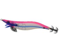 Totanara Luna Egi 3.0/3.5Tubertini Seika Ultra Shallow, Deep or Shallow, Luminous Squid and Cuttlefish, High Visibility for Night Fishing (Full Moon, Pink, 3.0")