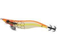 Totanara Luna Egi 3.0/3.5Tubertini Seika Ultra Shallow, Deep or Shallow, Luminous Squid and Cuttlefish, High Visibility for Night Fishing (New Moon, Orange, 3.0")