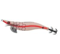 Totanara Luna Egi 3.0/3.5Tubertini Seika Ultra Shallow, Deep or Shallow, Luminous Squid and Cuttlefish, High Visibility for Night Fishing (Half Moon, White, 3.5")