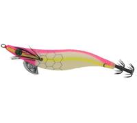 Totanara Luna Egi 3.0/3.5Tubertini Seika Ultra Shallow, Deep or Shallow, Luminous Squid and Cuttlefish, High Visibility for Night Fishing (New Moon, Pink, 3.0")