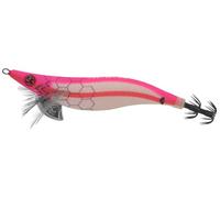 Totanara Luna Egi 3.0/3.5Tubertini Seika Ultra Shallow, Deep or Shallow, Luminous Squid Squid Cuttlefish, High Visibility for Night Fishing (Half Moon, Pink, 3.5")