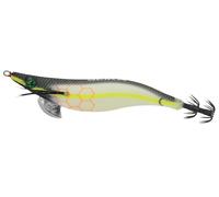 Totanara Luna Egi 3.0/3.5Tubertini Seika Ultra Shallow, Deep or Shallow, Luminous Totanara for Squid and Cuttlefish, High Visibility for Night Fishing (New Moon, Black, 3.0")