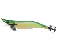 Totanara Luna Egi 3.0/3.5Tubertini Seika Ultra Shallow, Deep or Shallow, Luminous Totanara for Squid and Cuttlefish, High Visibility for Night Fishing (New Moon, Green, 3.0")