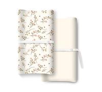 TotChill Extra Stretchy Changing Pad Cover, Ultra Soft Premium Jersey Knit Changing Pad Sheets, Unisex for Boys Girls, Fits All Standard Changing Tables/Dresser Tops - 2 Pack