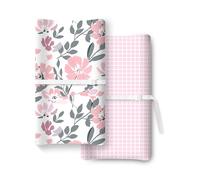 TotChill Extra Stretchy Changing Pad Cover, Ultra Soft Premium Jersey Knit Changing Pad Sheets, Unisex for Boys Girls, Fits All Standard Changing Tables/Dresser Tops - 2 Pack