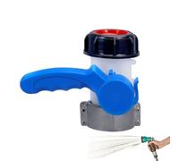 Tote Adapter - 6.1 cm Thread Water Tank Tote Valve | Silicone Seal with Connection Adapter Replacement, Sturdy Fittings for Beginners and Professionals