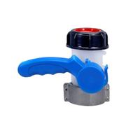 Tote Adapter Valve | 6.1 cm Thread Barrel Connection, Replacement Part with Silicone , Safe Tight Connector, Heavy Duty Fitting for Garage and Industrial Area
