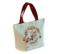 Tote Bag - 10.63x8.66 Inches Canvas Tote Bag | Lightweight Reusable Plain Natural Cotton Bags Ideal For Shopping Printing - For DIY, Advertising, Promotion,