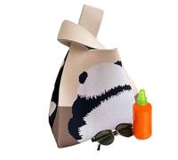 Tote Bag Bag for Women Panoramic Panda Oxford Fabric Large Capacity Large Capacity for Outdoor School Picnic, c, riferimento alla descrizione