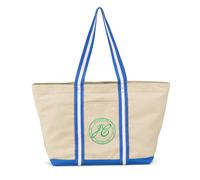 Tote Bag - Boat Club Natural Blue