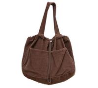 Tote Bag for Women Large Size Shoulder Bag Handbag Corduroy Draw String Purse Work Travel ping 2025
