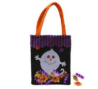 Tote Bag Halloween Decoration - Non Woven Fabric Halloween Handbags | Convenient Halloweenn Hand baggg Trick Treat baggg | Ghost Decoration Bag Hallowen for Treats
