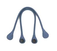 Tote Bag Handle Straps Replacement - Long/Short Canvas Handle for Obag Rubber Bag EVA Tote Handbags Repair Classic Purse Accessories (Blue, 26.7")