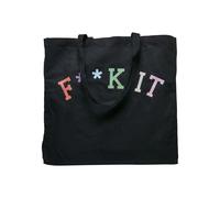 Tote bag Mister Tee Fuck It Oversize Black One size