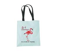 Tote Bags For Women Be A Flamingo Printed Cotton Shopper Bag Gifts PMint