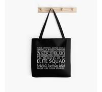Tote Bags Law and Order:SVU Special Victims Unit Introduction Dick Wolf Grocery for School Library Gym