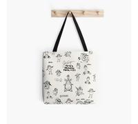 Tote Bags Pete's Dragon Sketches Grocery for School Library Gym