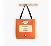 Tote Bags Wuthering Heights by Emily Bronte Penguin Book Artwork Grocery for School Library Gym