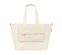 Babymoov Tote Changing Bag, Timeless Style Baby Bag, 35L Nappy Changing Bag, Multipurpose, Plenty of Storage, Changing Mat, Stroller Clips & Shoulder Strap Included, 2 in 1, 3L Detachable Pouch, Bloom