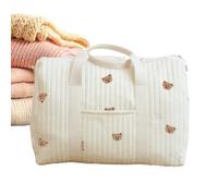 Tote Diaper Bag for Women Embroidered Large Overnight Tote