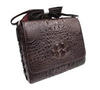 tote handbag for women Exotic Real Crocodile Skin Men's Casual Flap Purse Genuine Alligator Leather Male Single Cross Shoulder Bag Man Messenger Bag