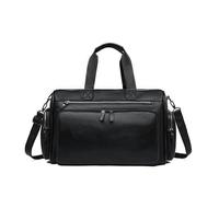 Tote Large Capacity Short Distance Duffel Yoga Gym Fitness Bag Men's Casual Crossbody Bag(Svart)