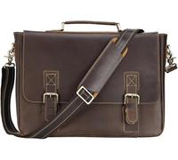 Tote Men's Business Bag Crazy Horse Leather Briefcase Shoulder Bag Large Men's Bag