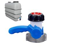 Tote Valve - Tote Adapter Coarse Wire 6.1cm | Replacement Connector with Silicone Gasket Heavy Equipment Fittings Accurate Exhaust Control for Industrial Home and Garden