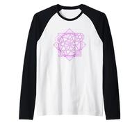 Totem Mandala Eye Astrology Shirt, Retro Vintage Tshirt Raglan Baseball Tee