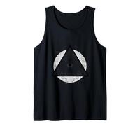 Totem Mandala Eye Astrology Shirt, Retro Vintage Tshirt Tank Top