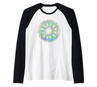 Totem Sign Eye Astrology Shirt, Retro Vintage Tshirt Raglan Baseball Tee