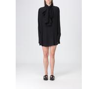 TOTEME Long-Sleeved Mini Chemisier Dress in Chiffon with Scarf Neck - Size: 38 - female