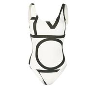 TOTEME Monogram one-piece swimsuit - White XXS-XS