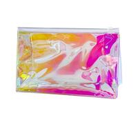 TotePrint Holographic Phantom PVC Waterproof Makeup Pack for Travel Makeup, De-d1032-22-299-2, Modern