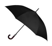 Totes Eco-Brella® Black Auto Walker Umbrella Black