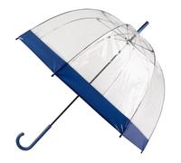 Totes® ECO-BRELLA® Clear PVC Dome Umbrella Blue