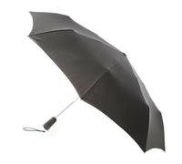 Totes ECO X-tra Strong Auto Open & Close Umbrella - Black | Wind Tunnel Tested |