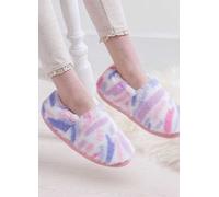 Totes Girls Short Full Back Slippers Pink
