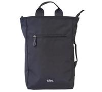 totes®® Hybrid Backpack, Lightweight & Versatile Carrying Options, 16" Internal Laptop Pocket, Padded Adjustable Shoulder Straps, External Front Zip Pocket, Black, One Size